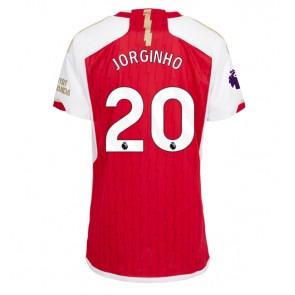 Lacne Ženy Futbalové dres Arsenal Jorginho Frello #20 2023-24 Krátky Rukáv - Domáci